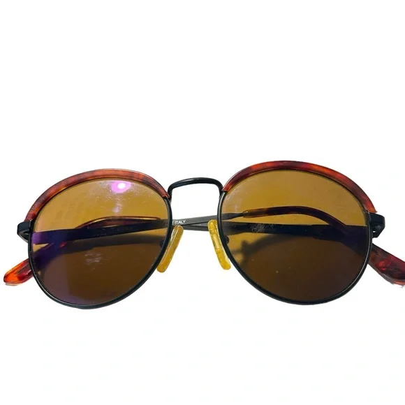 Vintage Revo Tortoise Shell Sunglasses with Black Arms Revo Vintage Wrap Sunglasses | RX Safety main image 3